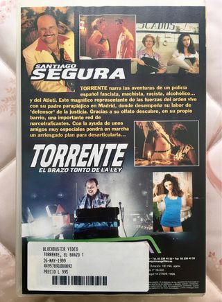 *Torrente 1 EBTDLL (1998) | VHS | Caja Grande