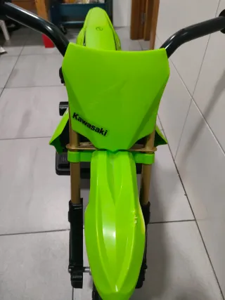 Moto Eléctrica Kawasaki KX 85 Cross moto para niño