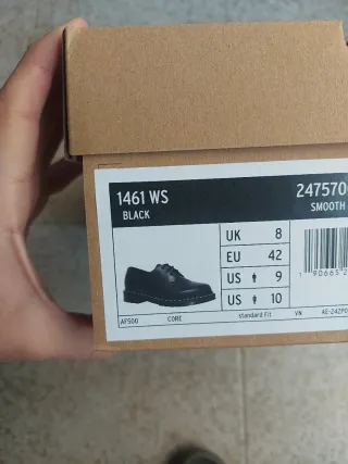 Dr. Martens 1461 Zapatos Negros Talla 42