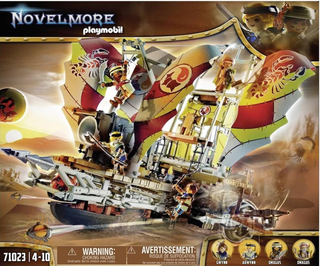 Playmobil Novelmore Barco Tormenta de Arena 71023
