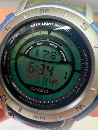 Casio Pro Trek sensor