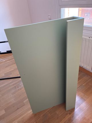 Escritorio de diseño verde y negro