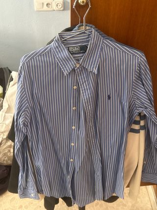 Camisa Polo Ralph Lauren Rayas Azules
