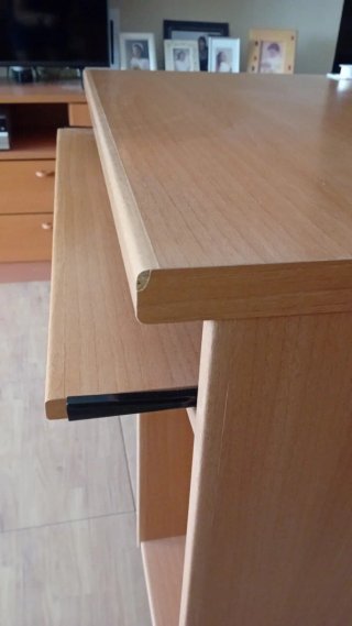 Mesa Ordenador Madera Beige