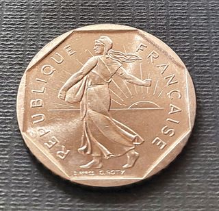 Moneda 2 Francos Francia 1981