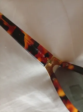 Occhiali da sole vintage Tartarugati Oro Charve