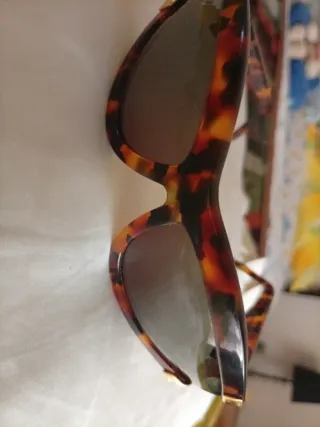 Occhiali da sole vintage Tartarugati Oro Charve