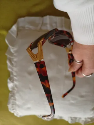 Occhiali da sole vintage Tartarugati Oro Charve