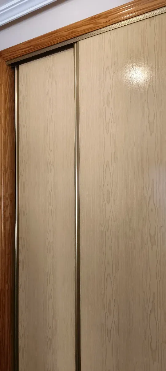 Puertas correderas armario + guías + marcos