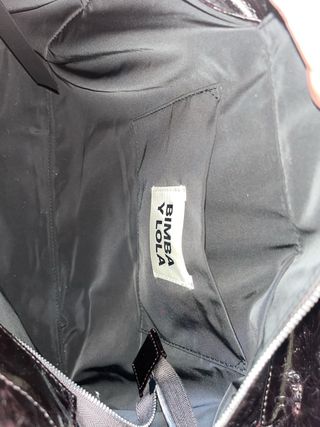 Bolso Bimba y Lola Negro Charol