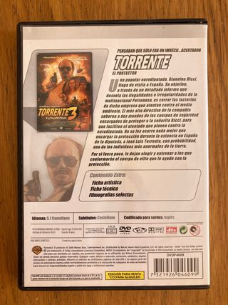 DVD Torrente 3 El Protector