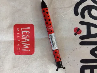 Tote Bag e Penna Legami Ladybug