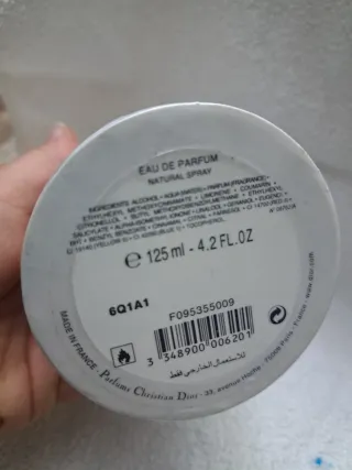 Christian Dior Bois d'Argent 125ml