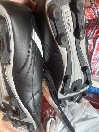 Zapatillas Fútbol Kipsta Talla 47 Negras