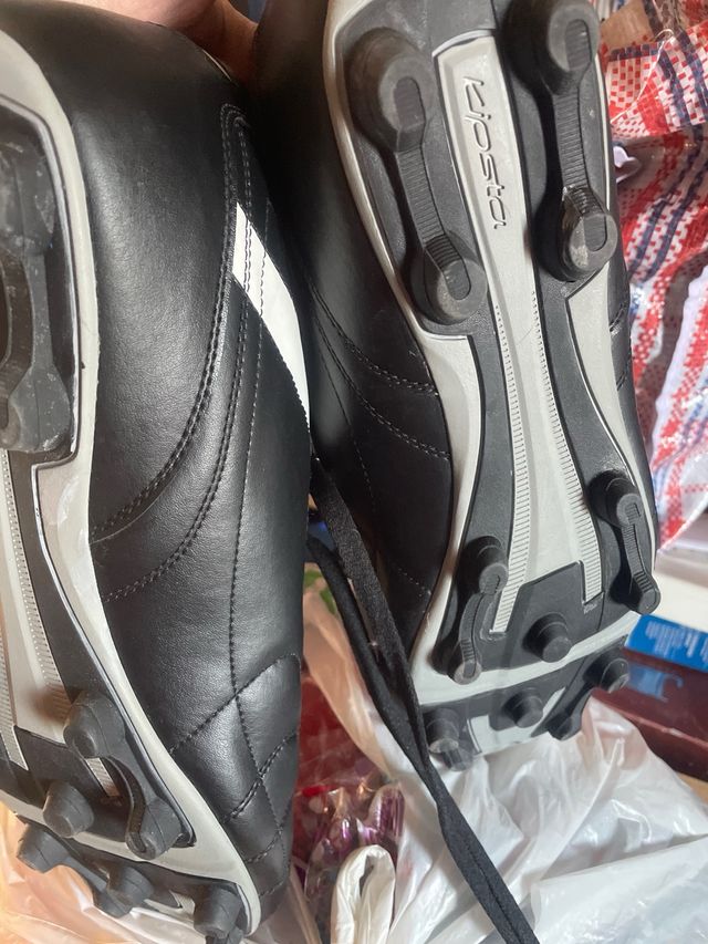 Zapatillas Fútbol Kipsta Talla 47 Negras