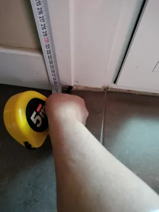 Puerta balconera con persiana