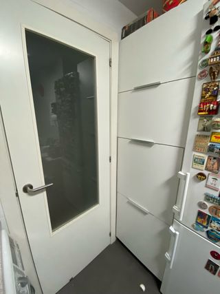 Mueble despensero cocina Ikea blanco