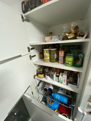 Mueble despensero cocina Ikea blanco