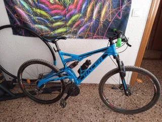 Bicicleta de Montaña Azul Racer Talla L