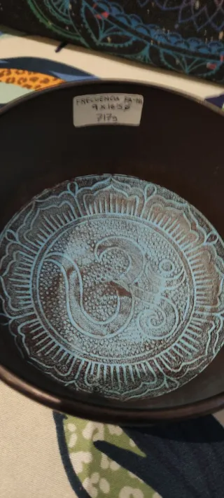 Cuenco Tibetano Cantor Azul