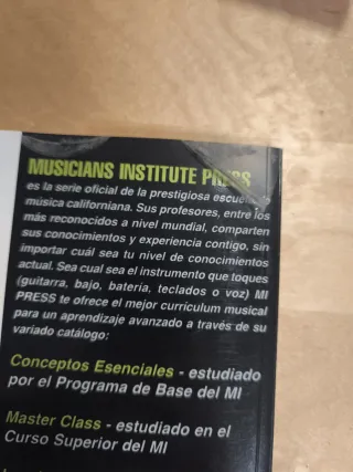 Libro Armonía y Teoría Musical MI