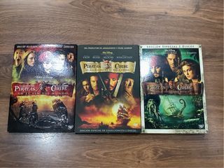 Colección DVD Piratas del Caribe