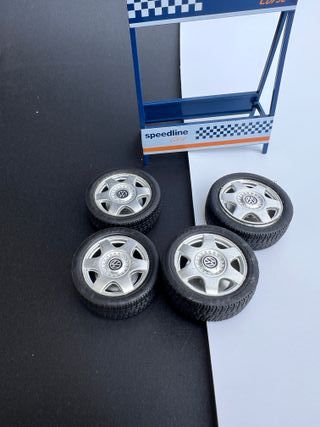 Lote Ruedas 1/18 Volkswagen Dioramas