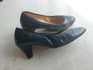 Zapatos Negros Mujer Vida Feliz