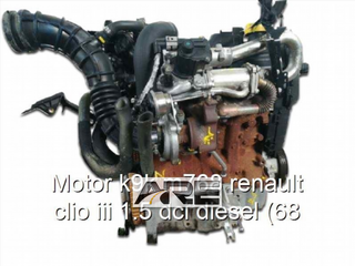 motor K9K Renault Clio III 1.5 DCI diésel