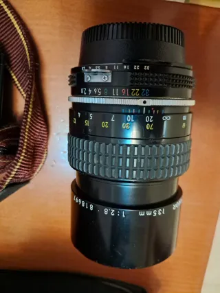 Objetivo Nikkor 135mm 1:2.8