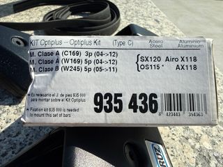 Bacas Cruz Aero para Mercedes Clase A y B