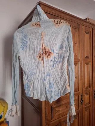 Camisa exclusiva floral y animal print