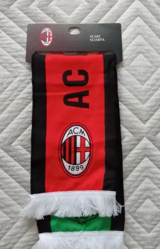 Bufanda AC Milán y Sassuolo