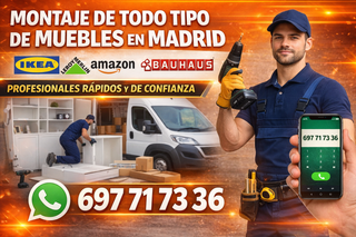 ikea montadores de muebles en madrid