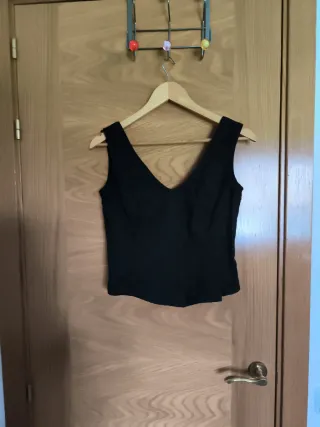Blusa negra talla única