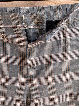 Pantalón clásico Maximo Dutti cuadros tartán