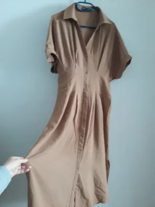 Vestido largo Shein marrón