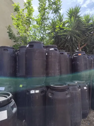 Bidones 220l con tapadera de rosca