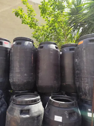 Bidones 220l con tapadera de rosca