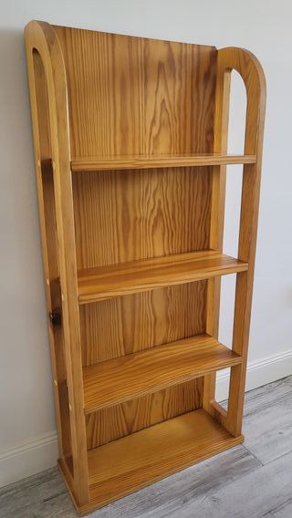 ESTANTERIA DE PARED MADERA PINO MACIZO