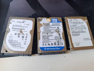 3 Discos Duros Hitachi, Seagate, WD