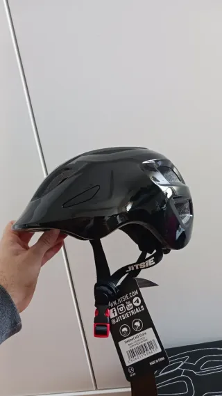 Casco Jitsie K3 Core Nero XS bambino