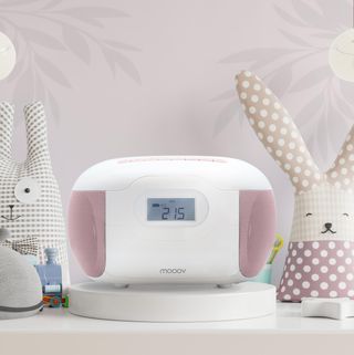 Metronic 477185 Radio CD Lector Bluetooth Rosa