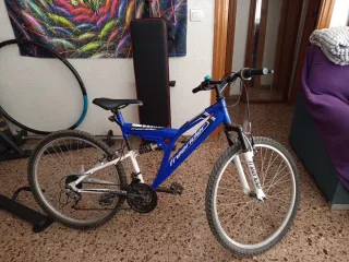 Bicicleta de Montaña Freerider Azul Talla M
