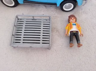 Playmobil 70177 Coche Azul con Figura