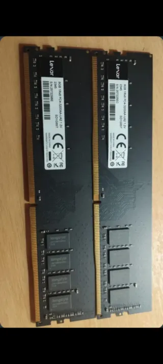 Pack 2x RAM DDR4 8GB 3200MHz