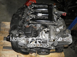 motor M47N2 BMW E90 320D 2.0 diésel 163cv
