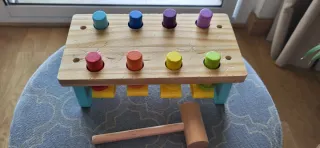 Juguete madera Montessori para aprender a contar