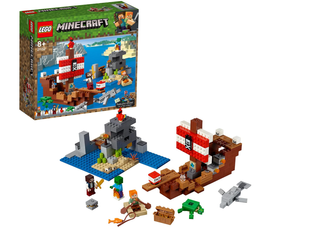 LEGO Minecraft 21152 Barco Pirata