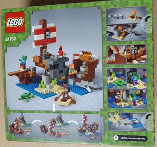 LEGO Minecraft 21152 Barco Pirata